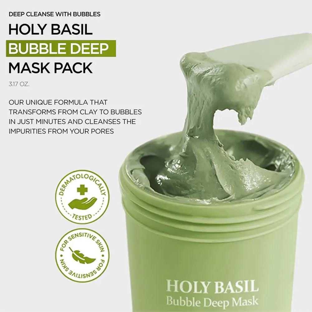 Holy Basil Bubble Face Mask