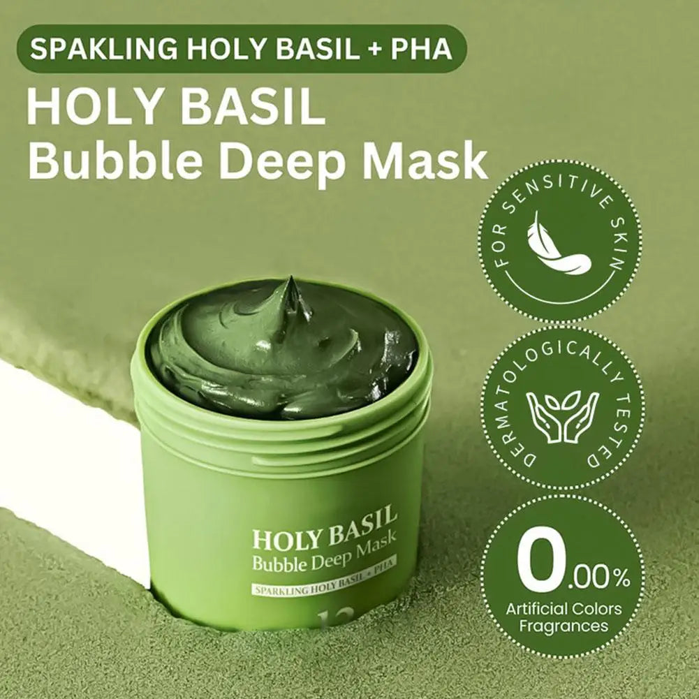 Holy Basil Bubble Face Mask