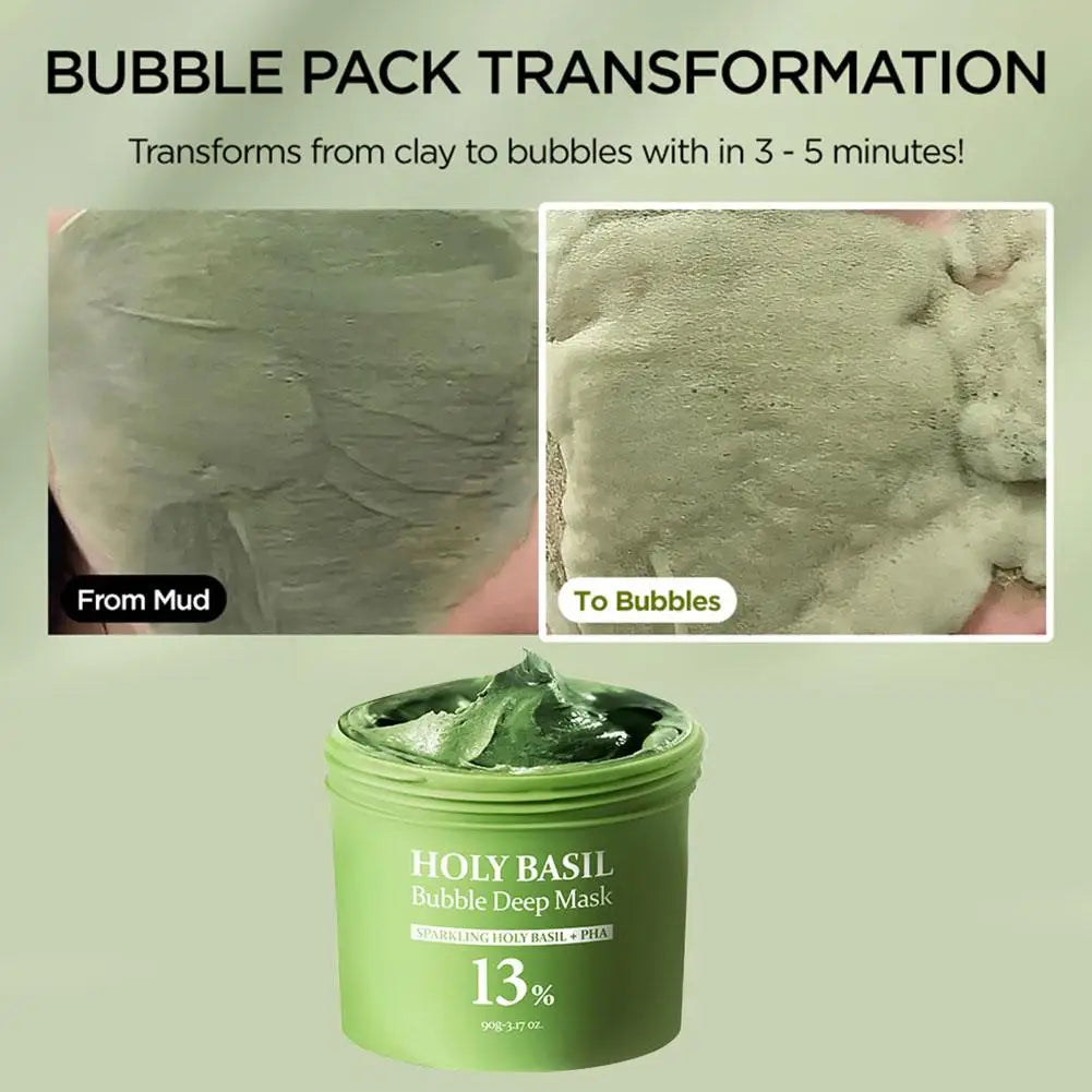 Holy Basil Bubble Face Mask